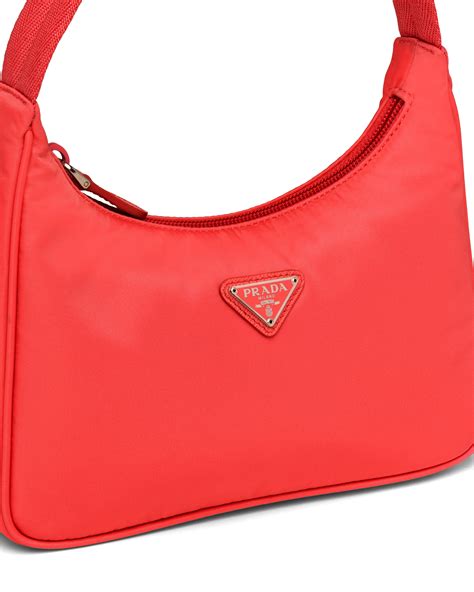 prada nylon sac|prada nylon off shoulder top.